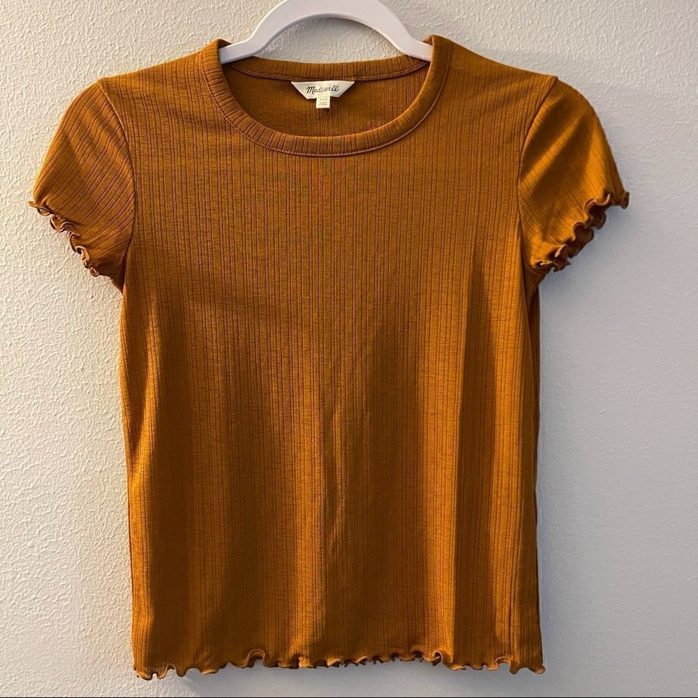 Madewell sheer summer baby tee xxs